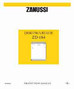 Zanussi Dishwasher ZD 684-page_pdf